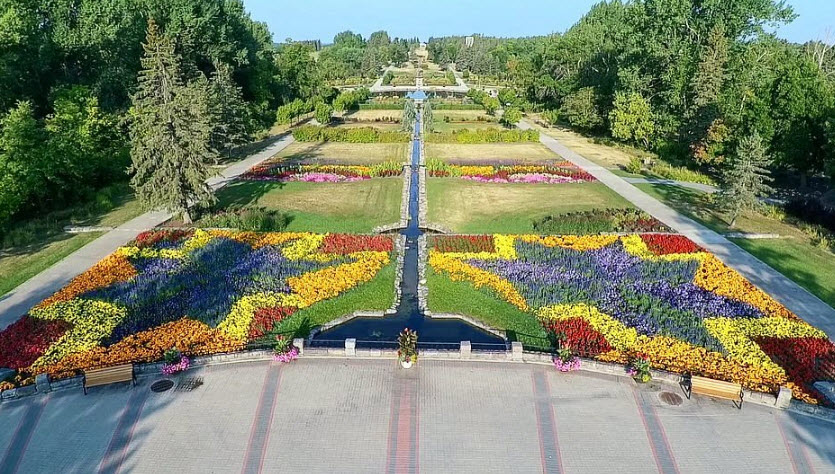 International Peace Garden, United States